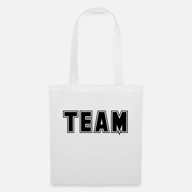 team - Stoffbeutel - Weiß