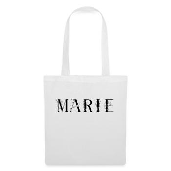 Name - Marie - Tote Bag - white - Front