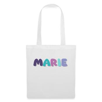 Name - Marie - Tote Bag - white - Front
