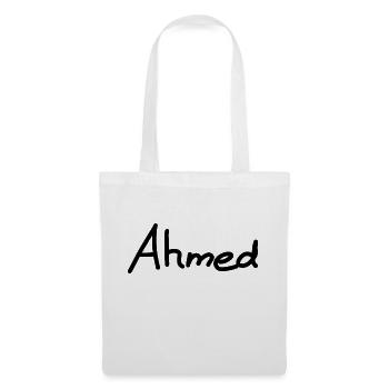 Ahmed - Sac en tissu - blanc - Devant