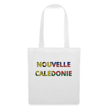 Drapeau Nouvelle-Calédonie - Sac en tissu - blanc - Devant
