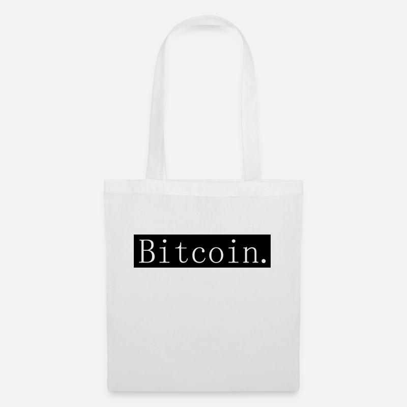 [HD] Bitcoin (Bitcoin) - Stoffbeutel - Weiß