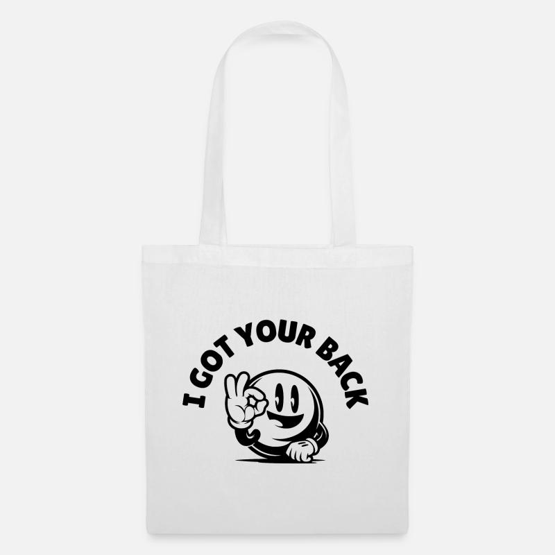I got your back - Tote Bag - white