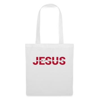 Jesus - Sac en tissu - blanc - Devant