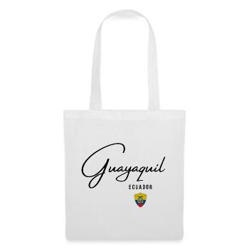 Elegantes Design Guayaquil, ecuadorianischer Stolz - Stoffbeutel - Weiß - Vorne