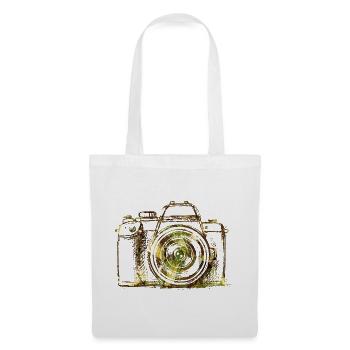 Camouflage Camera Portrait - Tote Bag - white - Front