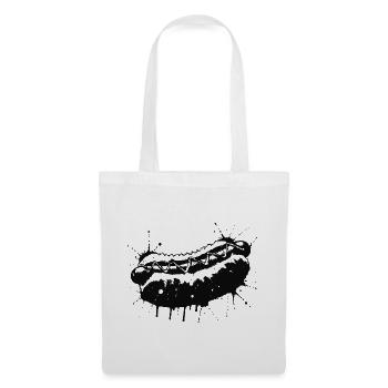 Hot Dog Ink Splash & Splash Black - Tote Bag - white - Front