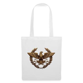 Römischer Adler mit SPQR - Stoffbeutel - Weiß - Vorne
