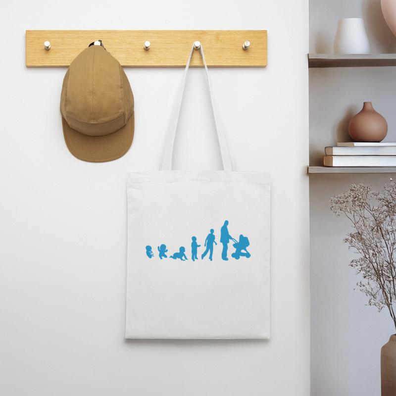 Evolution stroller dad dad stroller1 Tote Bag