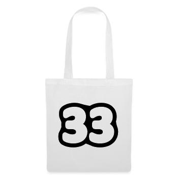 33 / / Birthday / / Anniversary / / Anniversary - Tote Bag - white - Front