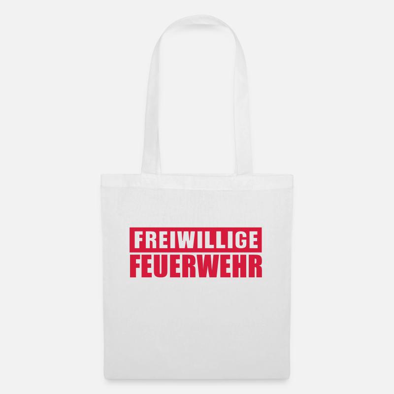 Freiwillige Feuerwehr - Stoffbeutel - Weiß