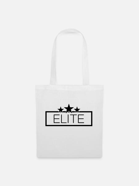 Elite - Stoffbeutel - Weiß