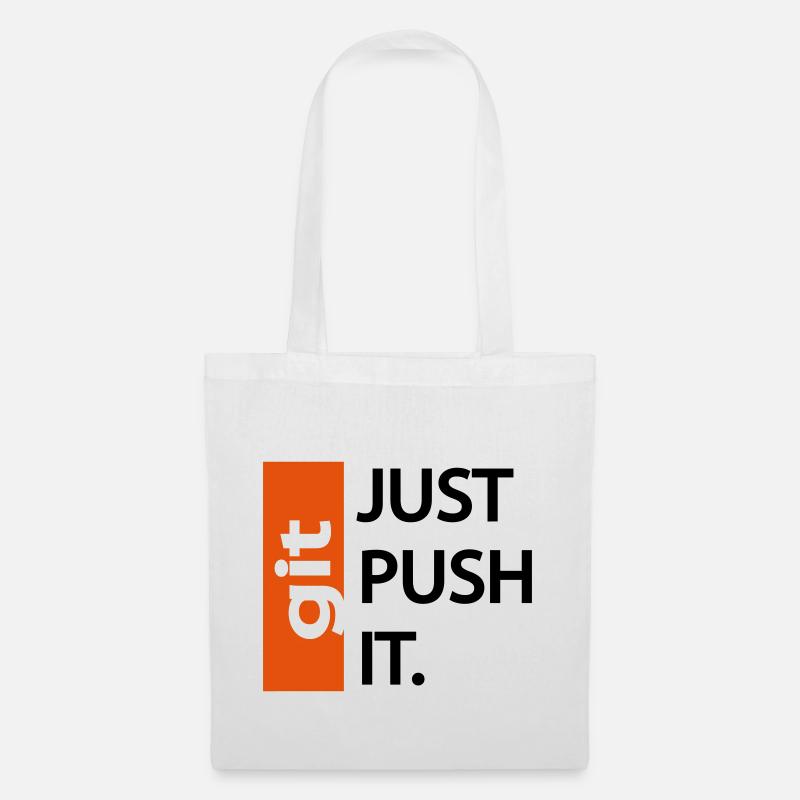 git pull - Tote Bag - white