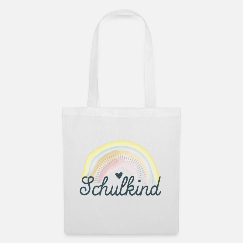 Schulkind - Stoffbeutel - Weiß
