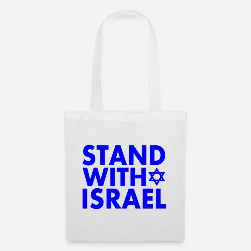 Israel - Stoffbeutel - Weiß