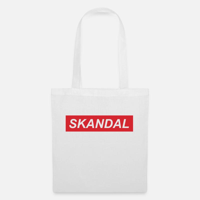 Skandal - Stoffbeutel - Weiß