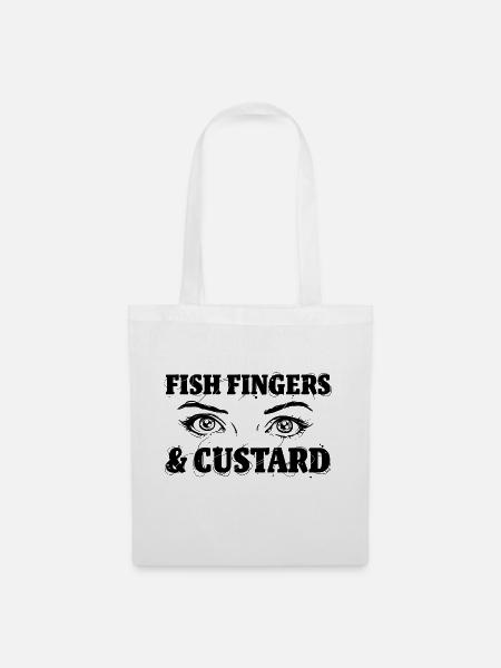 Fish Fingers - Stoffbeutel - Weiß