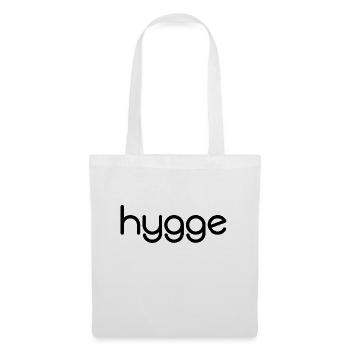 Hygge - Tradition danoise - Attitude à l’égard de la vie - Nice - Sac en tissu - blanc - Devant