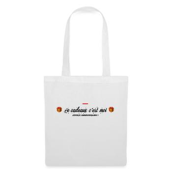 JOYEUX ANNIVERSAIRE - Sac en tissu - blanc - Devant