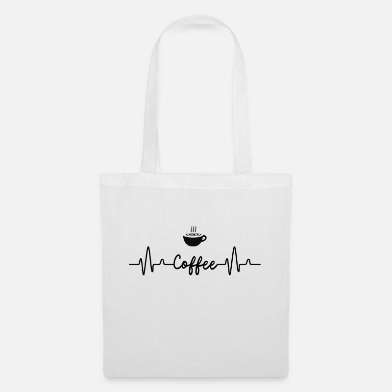 Coffee - Stoffbeutel - Weiß