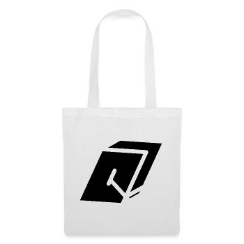 Lettre Q du résumé - Sac en tissu - blanc - Devant