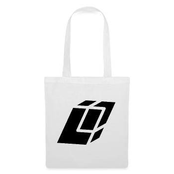 Abstract L letter - Tote Bag - white - Front