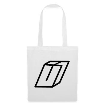 Lettre d’esquisse U - Sac en tissu - blanc - Devant