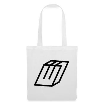Lettre d’esquisse W - Sac en tissu - blanc - Devant
