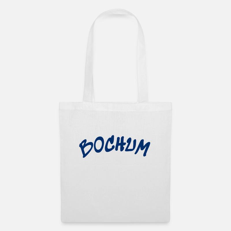 Bochum - Deutschland - Germany - Ruhrpott - Stoffbeutel - Weiß