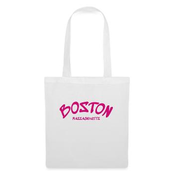 Boston - Massachusetts - USA - America - Tote Bag - white - Front