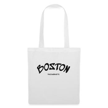 Boston - Massachusetts - USA - America - Tote Bag - white - Front