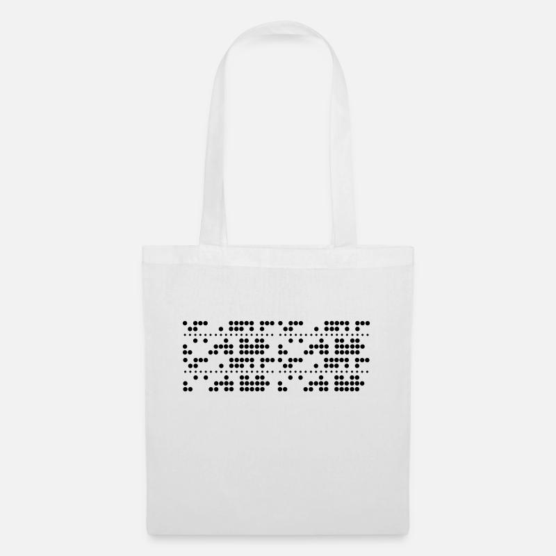 TheCode - Stoffbeutel - Weiß