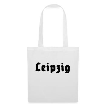 leipzig - Stoffbeutel - Weiß - Vorne