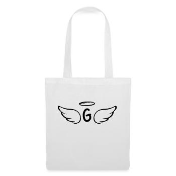 Letter g angel wings - Tote Bag - white - Front