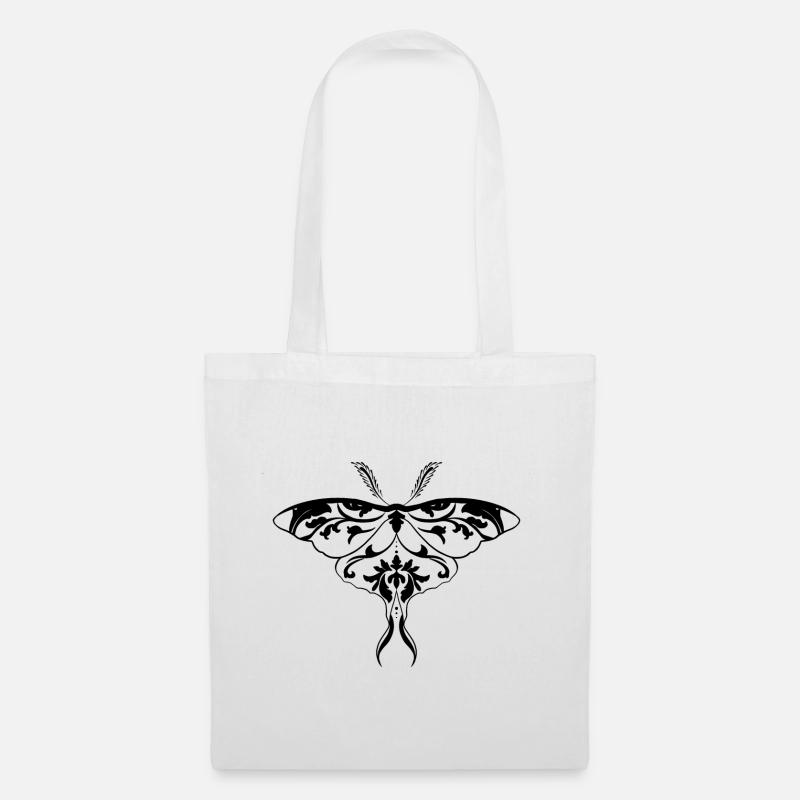 Papillon royal - Sac en tissu - blanc