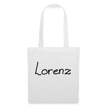 Lorenz - Stoffbeutel - Weiß - Vorne