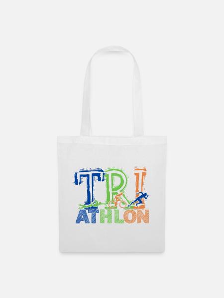 Triathlon - Next Level - Stoffbeutel - Weiß