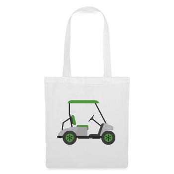 Golf carts - Tote Bag - white - Front