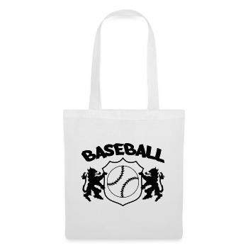 Baseball Logo - Stoffbeutel - Weiß - Vorne