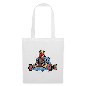 Karting Glace Karting Karting Sport Automobile Go-Kart - Sac en tissu - blanc - Devant