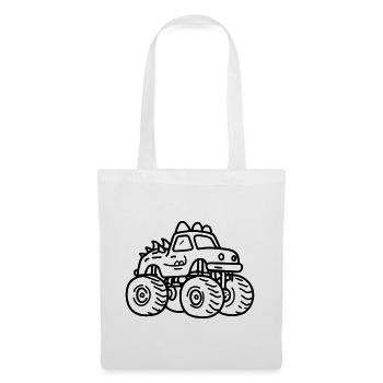 Monstertruck - Stoffbeutel - Weiß - Vorne
