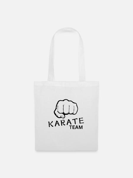 Karate-Team - Stoffbeutel - Weiß
