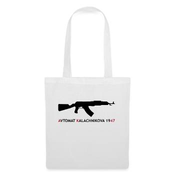 AK-47 - Sac en tissu - blanc - Devant