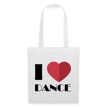 I love dancing for dancers - Tote Bag - white - Front
