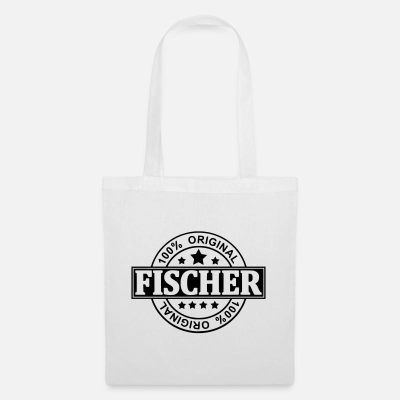 Fischer - Stoffbeutel - Weiß