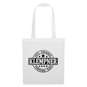 Klempner - Stoffbeutel - Weiß - Vorne