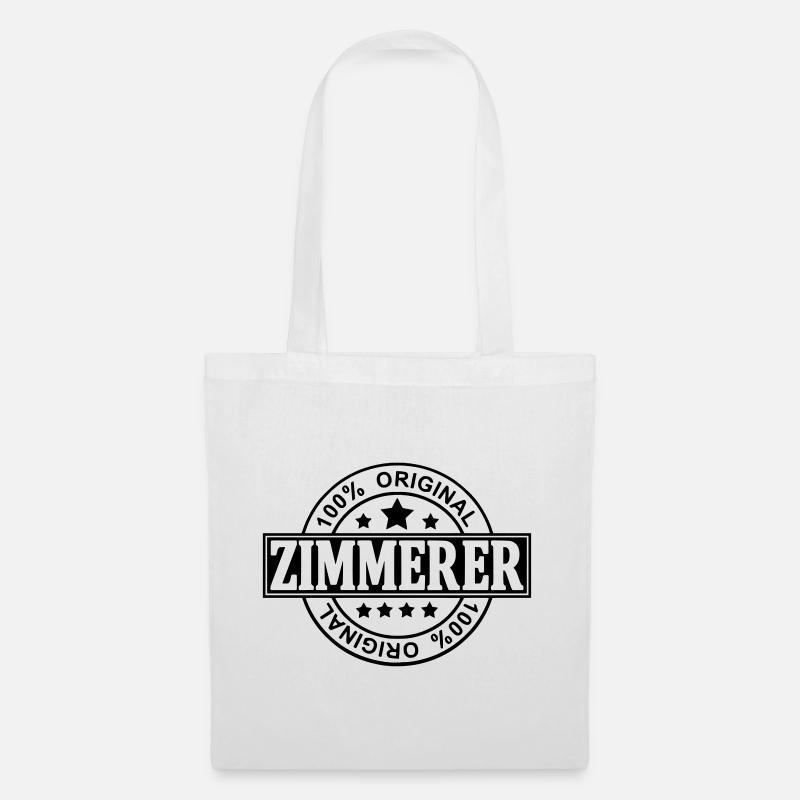 Zimmerer - Stoffbeutel - Weiß