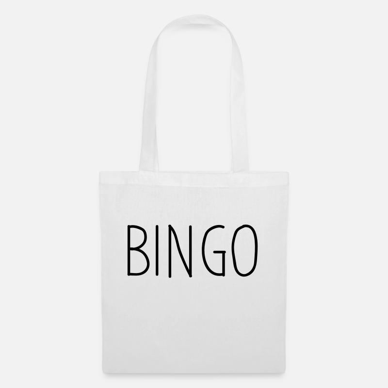 bingo - Stoffbeutel - Weiß