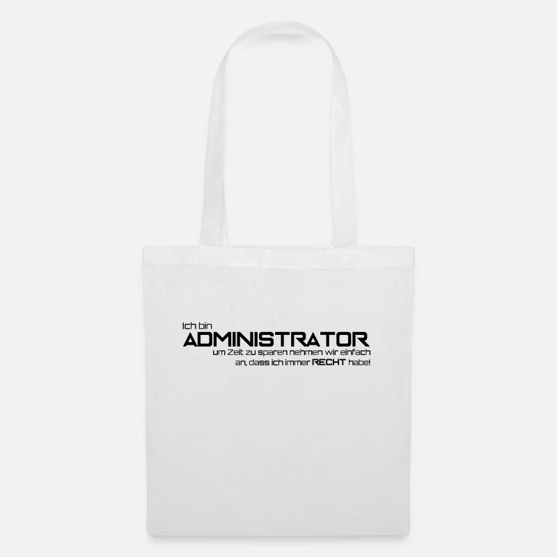 ADMINISTRATOR - Stoffbeutel - Weiß