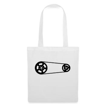 V-belts / timing belts - Tote Bag - white - Front